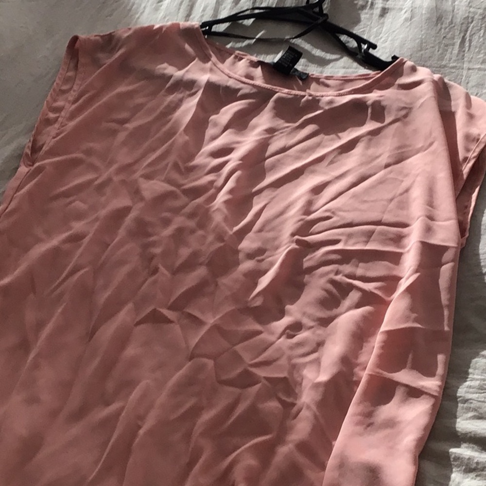 Blouse peach color